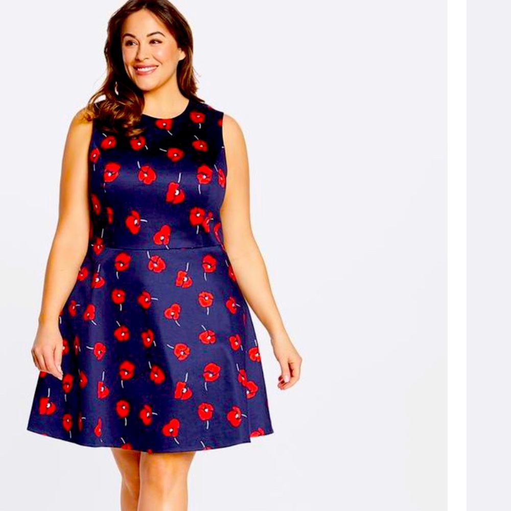 Draper James Poppy Love Circle Dress